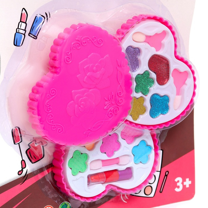 Набор косметики для девочки «Сердечко» Набор косметики для девочки «Сердечко»