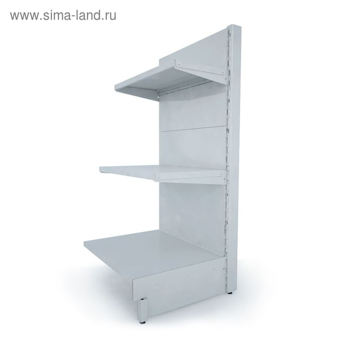 Панель для стеллажа, 35&times;101 см, цвет белый