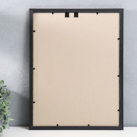 Фоторамка пластик "Офис 8" 30х40 см, карельская берёза