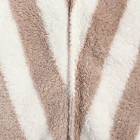 Чалма для сушки волос Этель &laquo;Полоски&raquo;, цв.фиолетовый, 65*25 см, 100% п/э