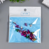 Набор декора для творчества металл "Колокольчики-мини яркие" d=0,8 см набор 25 шт Набор декора для творчества металл "Колокольчики-мини яркие" d=0,8 см набор 25 шт