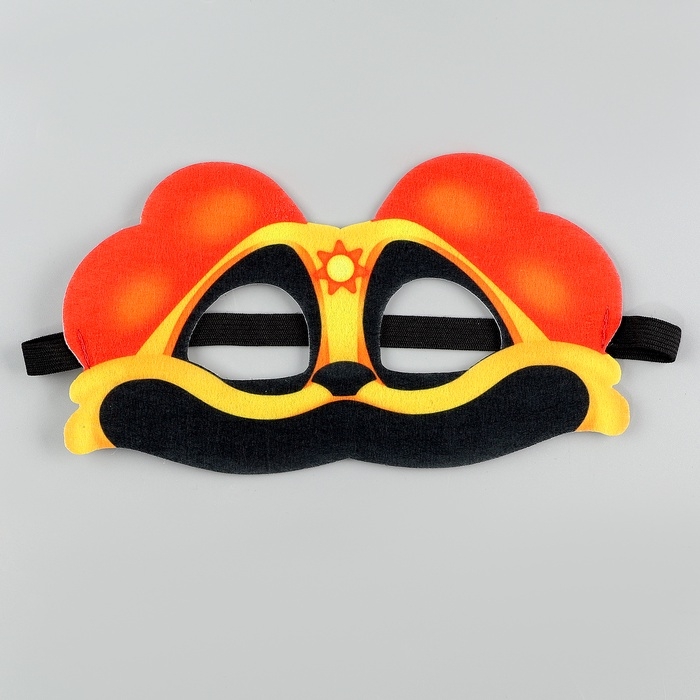 Карнавальная маска &laquo;Зверята улыбата. Щенок Денёк&raquo;, фетр