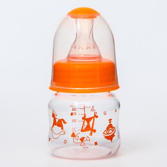 Бутылочка для кормления «Карапуз», классическое горло, 60 мл., от 0 мес., цвета МИКС Бутылочка для кормления «Карапуз», классическое горло, 60 мл., от 0 мес., цвета МИКС