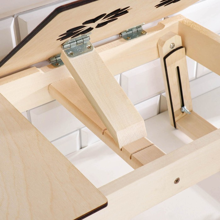 Столик для ноутбука складной "Цветок", 50&times;30&times;21см