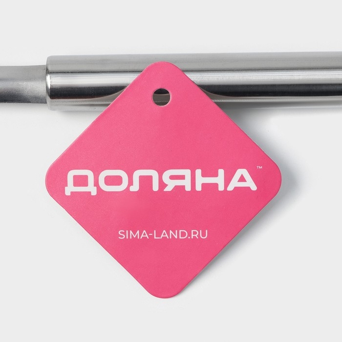 Форма для фрикаделек Доляна &laquo;Металлик&raquo;, 23&times;6,5 см, цвет серебристый