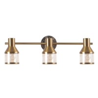 Спот "Никс" 3x40Вт E14  Бронза, черный мрамор 48х18х16см