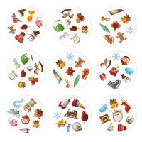 Новогодняя настольная игра &laquo;Новый год:Дуббль&raquo;, 55 карт, 5+