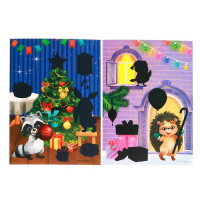 Новогодний подарок. Развивающий набор с играми &laquo;Весёлого Нового года!&raquo;