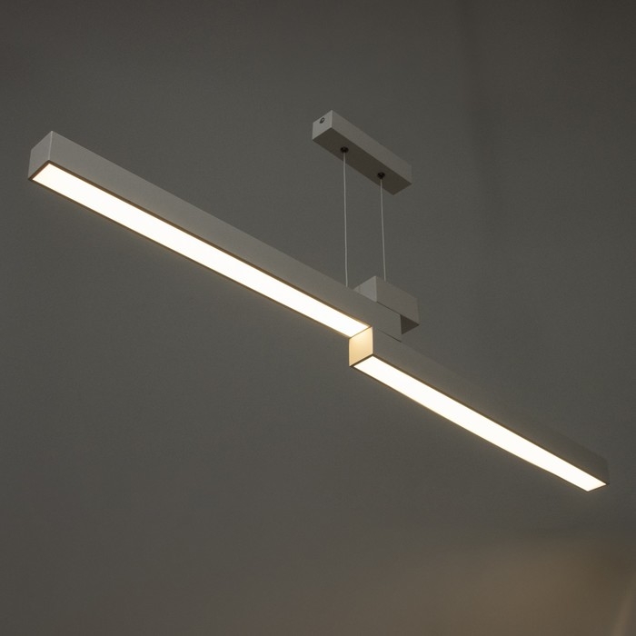 Светильник с ПДУ "Селия" LED 20Вт 3000-6000К белый 120х100 см