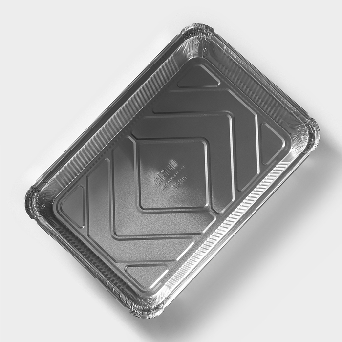 Набор форм из фольги для запекания и выпечки Доляна, 2,1 л, 31,5&times;22&times;5,5 см, 2 шт