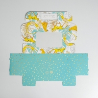 Коробка для эклеров, кондитерская упаковка, 5 вкладышей, &laquo;Для тебя&raquo;, 25.2 х 15 х 7 см