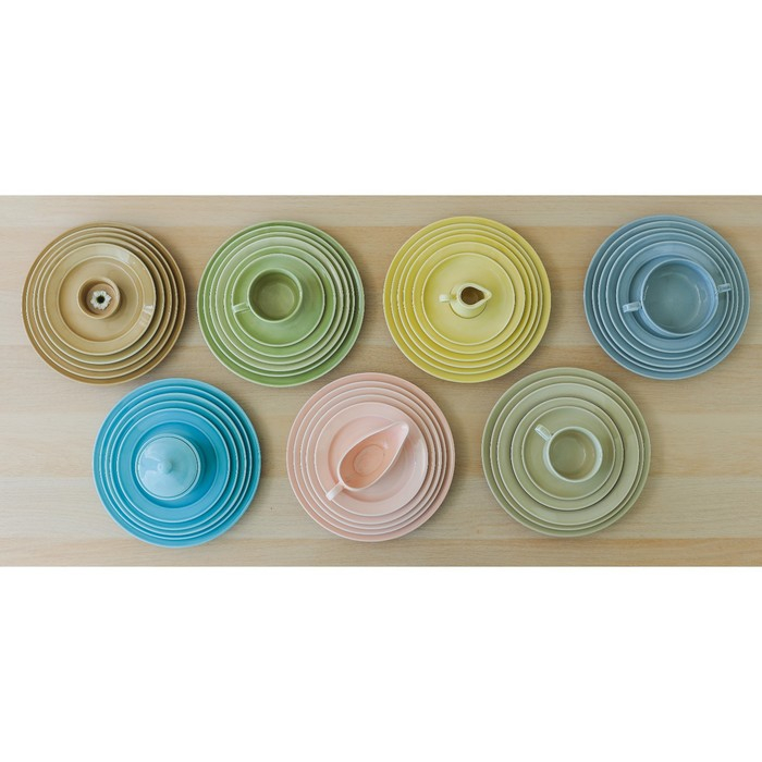 Салатник &laquo;Акварель&raquo;, 600 мл, цвет светло-серый