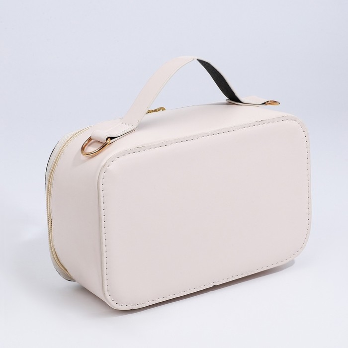 Сумка кросс-боди на молнии, цвет белый Сумка кросс-боди на молнии, цвет белый