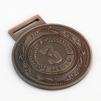 Медаль призовая 197, 3 место, d=5 см., бронза