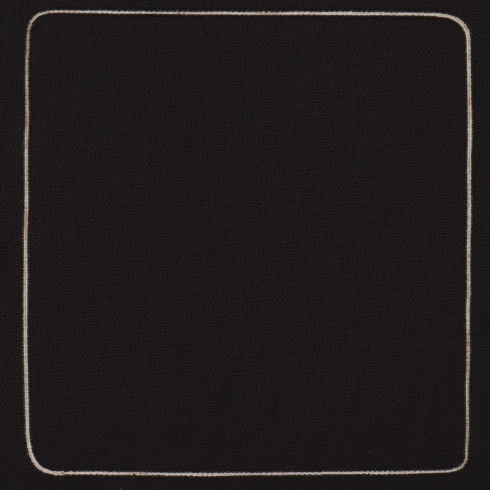 Набор заплаток для верхней одежды, клеевые, лист 10 &times; 18 см, 10 шт, цвет чёрный