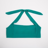 Топ купальный женский MINAKU на завязках, цвет зеленый размер 50 Топ купальный женский MINAKU на завязках, цвет зеленый размер 50