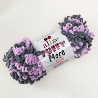 Пряжа "Puffy more" 100 % микрополиэстер 11,5м/150г (6285)
