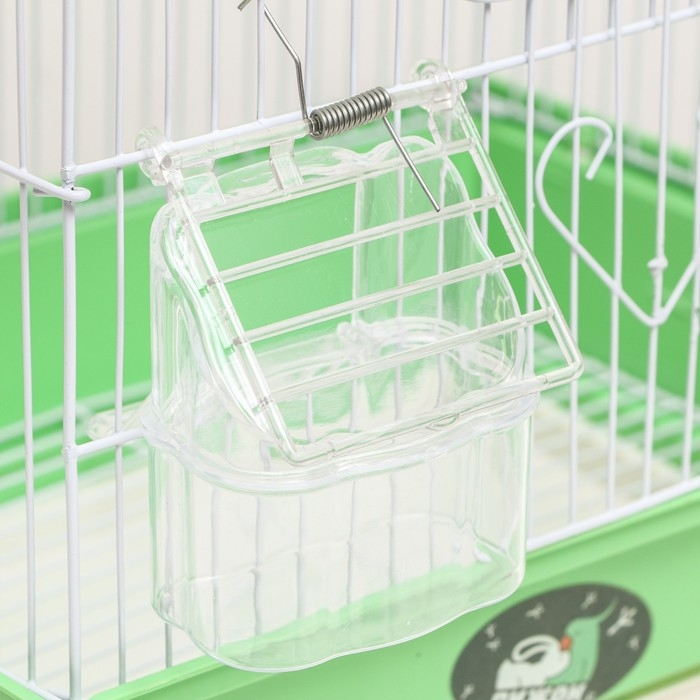 Клетка для птиц укомплектованная Bd-1/4f, 30 х 23 х 39 см, зелёная Клетка для птиц укомплектованная Bd-1/4f, 30 х 23 х 39 см, зелёная