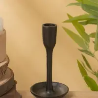 Подсвечник "Полночь" алюминий 8х8х15 см