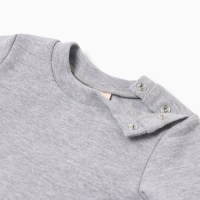 Комплект детский термо (джемпер, брюки)  MINAKU, цвет серый меланж, рост 92-98 см