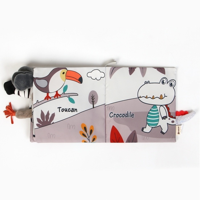 Книжка-шуршалка мягкая &laquo;Львенок Леон&raquo;, Крошка Я