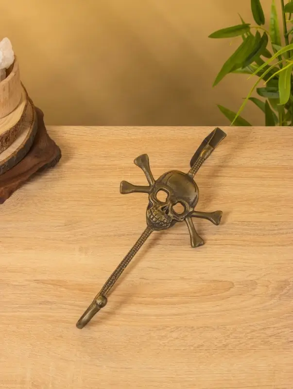 Крючок настенный &laquo;Пиратский&raquo;, 33&times;13.5&times;6 см, алюминий