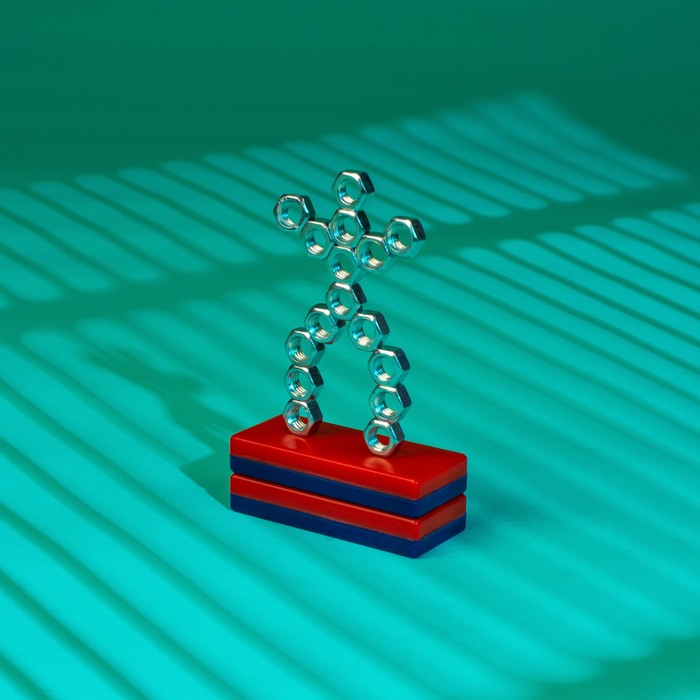 Набор для опытов &laquo;Игры с магнитами&raquo;, 12 опытов и игр