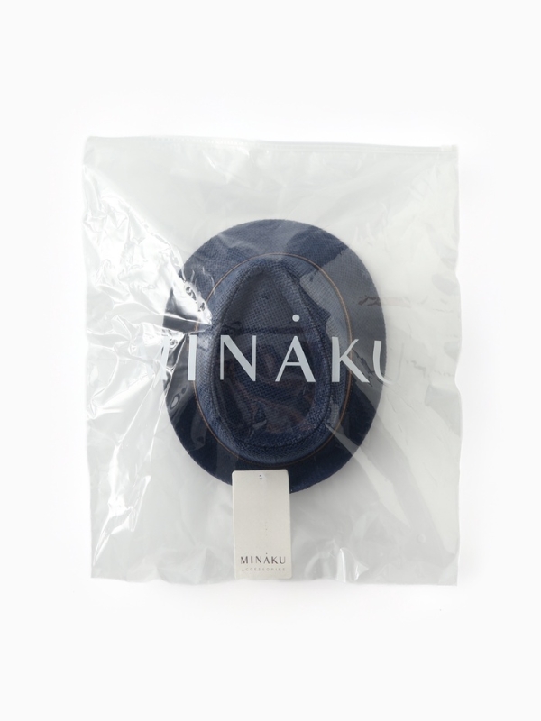 Шляпа мужская MINAKU "Пляж", размер 58, цвет синий