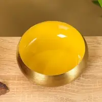 Подсвечник с золотым покрытием, 11&times;11&times;4 см