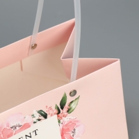 Пакет для цветов For you dear , 24 х 12 х 12 см