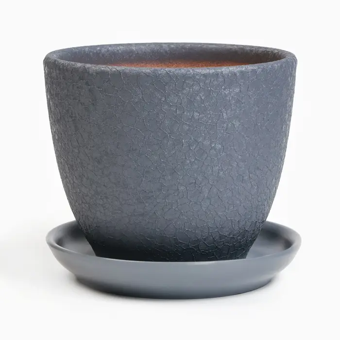 Горшок цветочный "Шелк" 1л