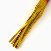 Карнавальный язычок &laquo;Дождик&raquo; золотой, 6 шт