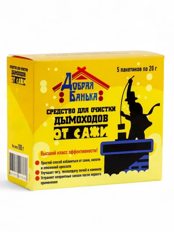 Очиститель дымохода Добрая Банька (5шт*20гр)