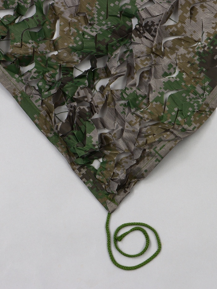 Маскировочная сеть 3 х 4 м, двухслойная, песочно-зеленая, с завязками