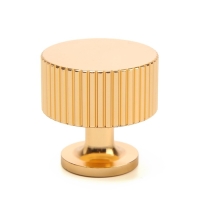 Ручка кнопка CAPPIO PK326, d=28 мм, цвет золото