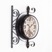 Часы настенные двусторонние, на подвесе «Париж», плавный ход, d-19 см, 28×8.5×35 см Часы настенные двусторонние, на подвесе «Париж», плавный ход, d-19 см, 28×8.5×35 см