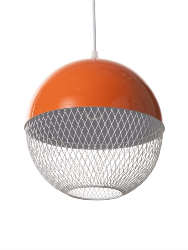 Светильник Lina 1х40Вт Е27 неон-оранжевый  26х26х32см