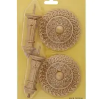 Крючок для штор CAPPIO KS030, d=95 мм, цвет золото, 2 шт