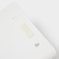 Корзина для пакетов, 18&times;9&times;35 см, цвет белый