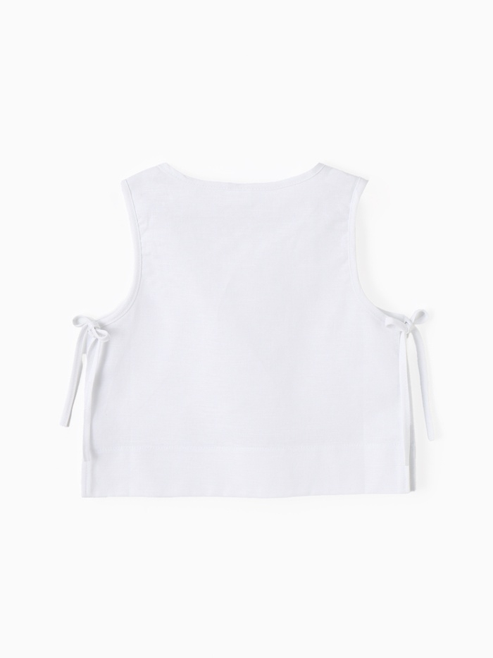 Блузка для девочки, MINAKU, белая, рост 140 см