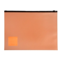 Папка-конверт на ZIP-молнии А4, 140 мкм, ErichKrause Fizzy Neon, до 100 листов, микс