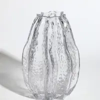 Ваза стекло настольная "Кэли" 21х12х6 см, прозрачный