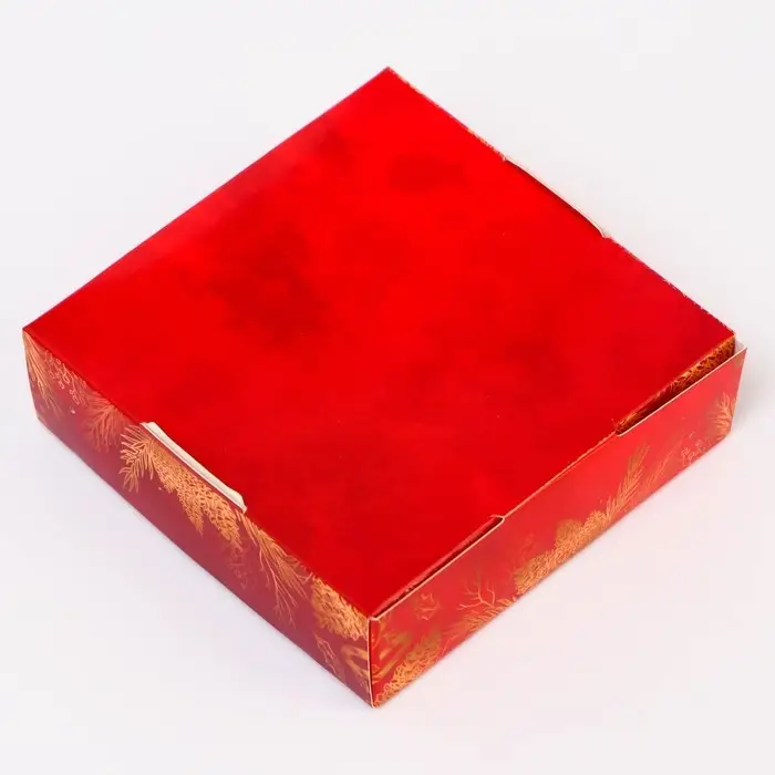 Подарочная коробка сборная с окном &laquo;Исполнения желаний&raquo;, 10&times;10&times;3 см