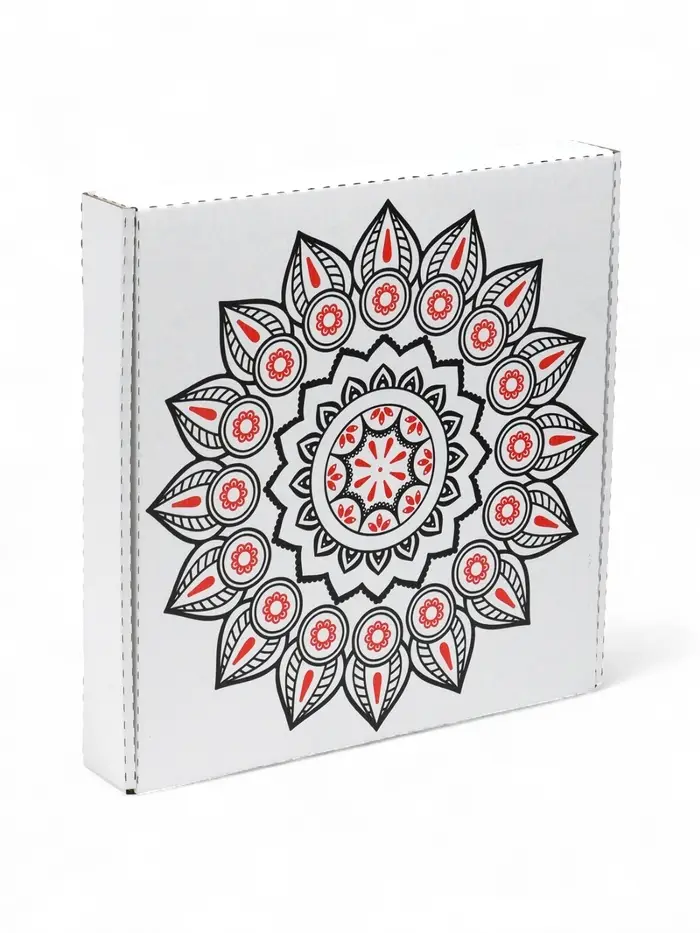 Коробка для набора 12 шт., картон