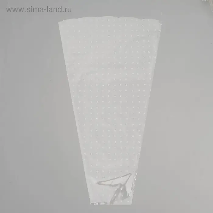 Пакет для цветов конус &laquo;Алиса&raquo;, 34&times;60 см, МИКС