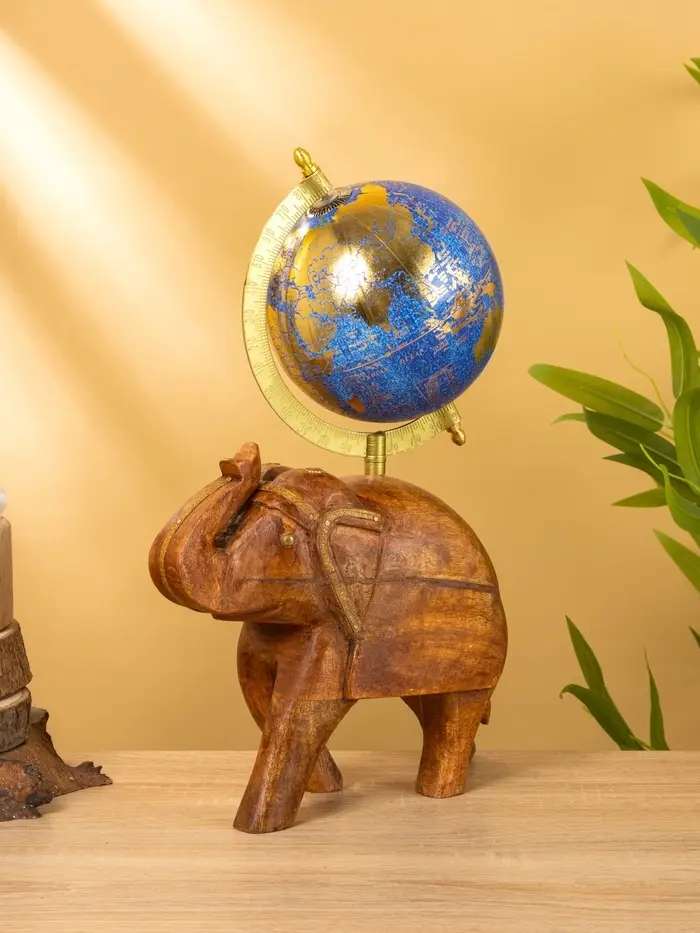 Глобус сувенирный, 22&times;12.5&times;353.5 см, подставка дерево