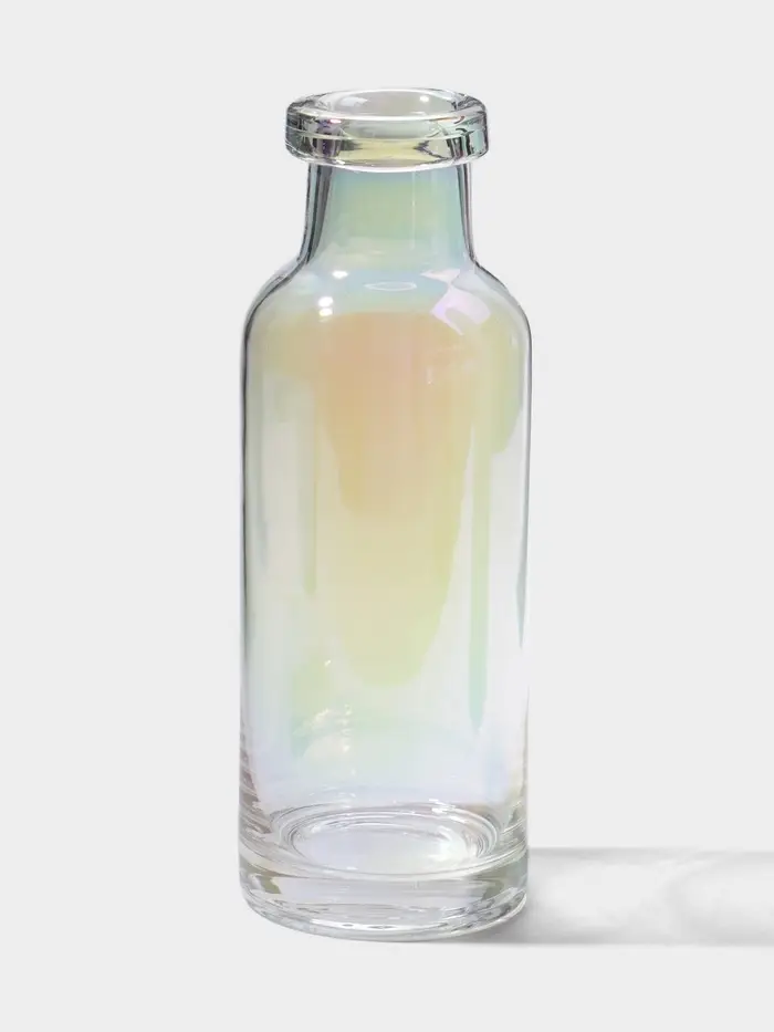 Ваза стекло настольная "Жюль" 25х9 см, прозрачный