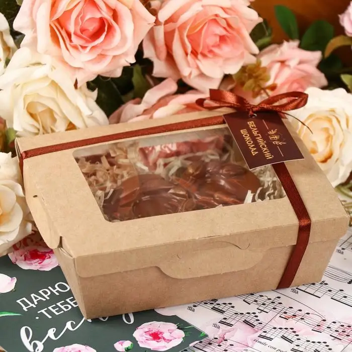 Шоколадная фигурка &laquo;8 марта Тюльпаны&raquo;, 80 г