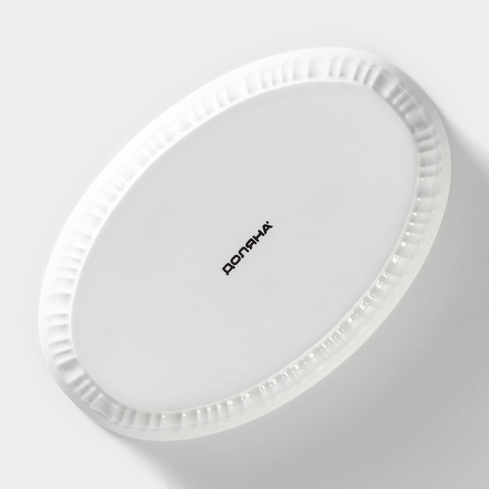 Форма для выпечки из жаропрочной керамики Доляна &laquo;Маффин&raquo;, 480 мл, 18&times;12&times;4 см, цвет белый