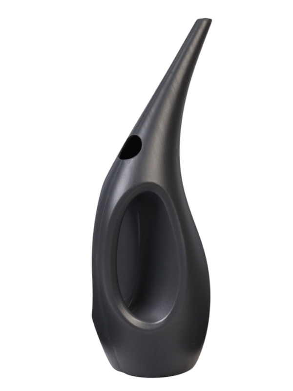 Лейка, 1,5 л, без рассеивателя, чёрная, Greengo